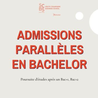 Business news - Admissions Parallèles en Bachelor